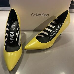 Calvin Klein Neon heels